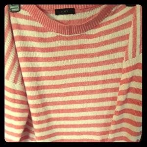 Pink / wht sweater